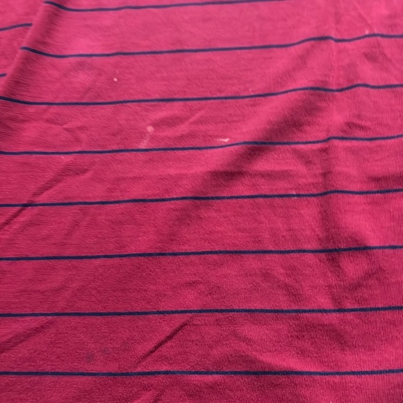 Vintage Tommy Hilfiger Men's Red Striped Shirt - Picture 5 of 10
